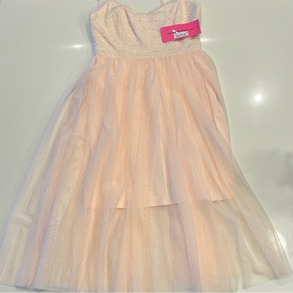Betsey Johnson Pale Pink Princess Dress, size 6
Tulle, Midi, Formal - Picture 3 of 8